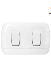 Interruptor doble empotrable