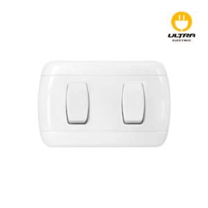 Interruptor doble empotrable