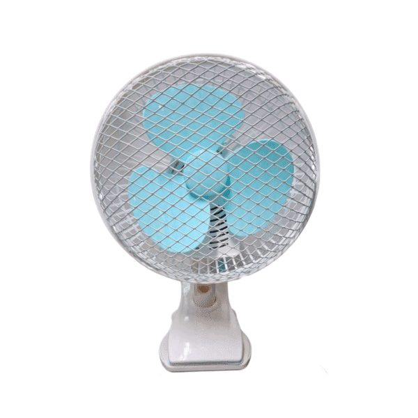 Ventilador de escritorio de metal con sujetador -CHAMO IMPORT