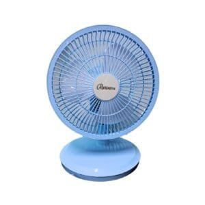 Ventilador de escritorio grande celeste - CHAMO IMPORT