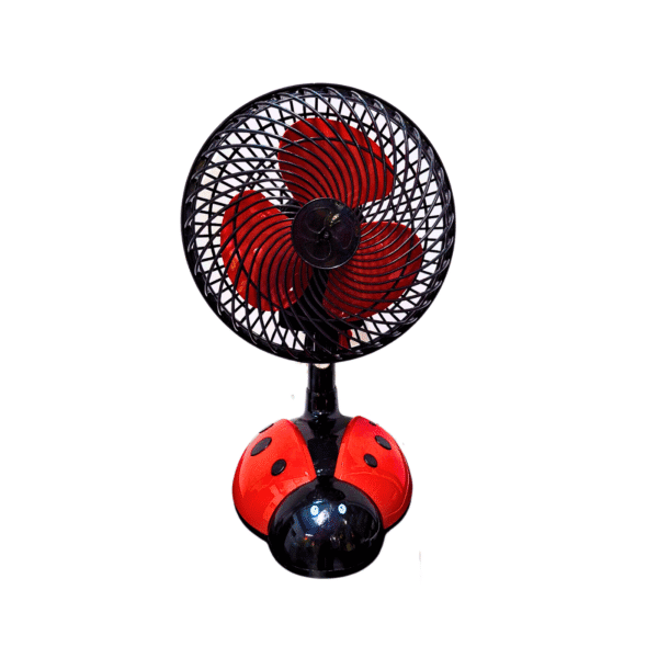 Ventilador de escritorio mariquita rojo - CHAMO IMPORT