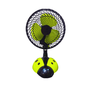 Ventilador de escritorio mariquita verde - CHAMO IMPORT