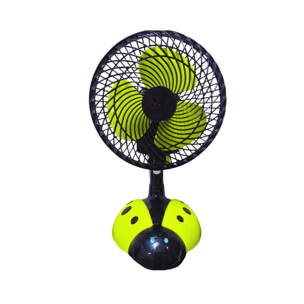 Ventilador de escritorio mariquita verde - CHAMO IMPORT