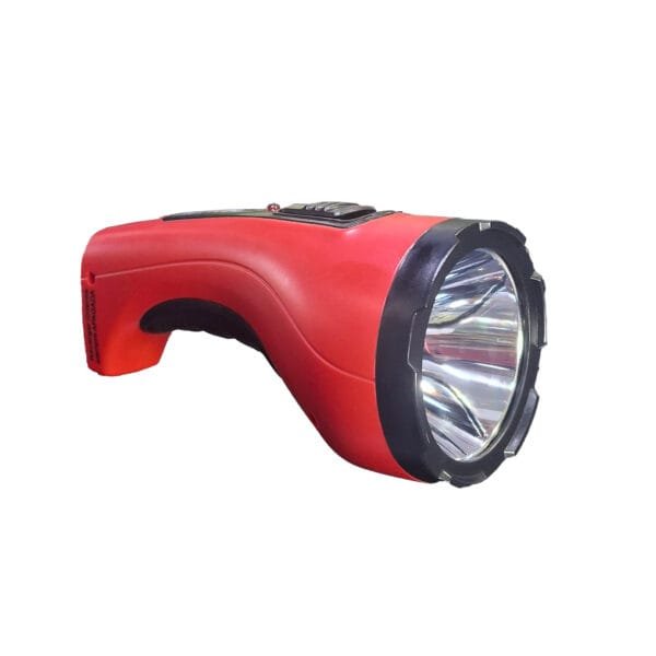 LINTERNA LED 3W ALTA - BAJA RECARGABLE ROJO - Image 4