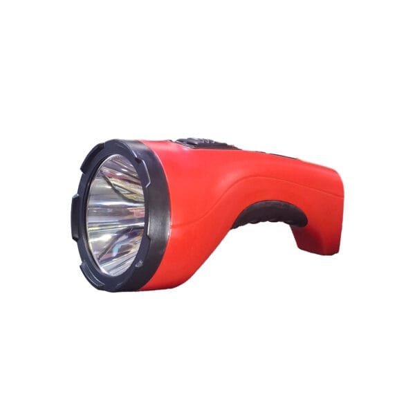 LINTERNA LED 3W ALTA - BAJA RECARGABLE ROJO