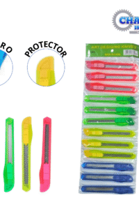 CUTER DE COLORES EN TIRA ACRELICO 9MM X12