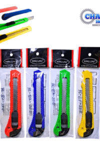 CUTER LIVIANO COLORES 18MM EMBOLSADO UNIDAD