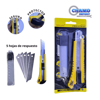 CUTER C/ 5 REPUESTO ADICIONAL