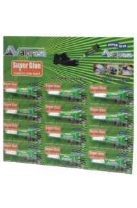 PEGAMENTO SUPER GLUE VERDE VALPRASA 12 UNIDADES