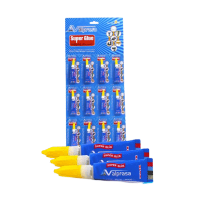 PEGAMENTO SUPER GLUE AZUL VALPRASA 12 UNIDADES VALPRASA