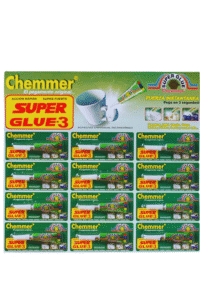 PEGAMENTO CHEMMER VERDE 12 UNIDADES