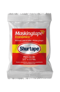 CINTA MASKINGTAPE 1/2" X 15 YDS SHURTAPE