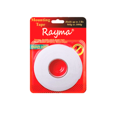 CINTA DOBLE CONTACTO 18MM (FOAM TAPE) RAYMA