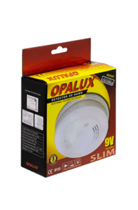 DETECTOR DE HUMO 9 VDC OPALUX