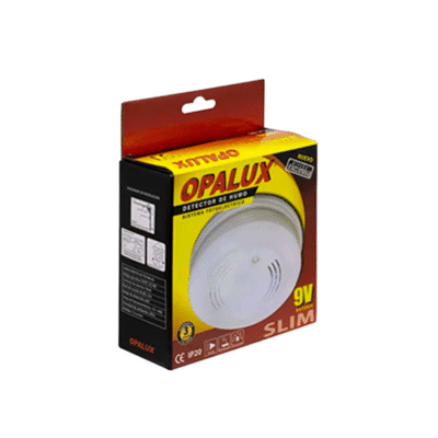 DETECTOR DE HUMO 9 VDC OPALUX