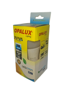 FOCO LED PERA 20W TRICOLOR OPALUX