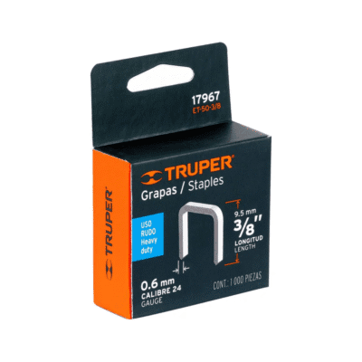 GRAPAS P/ENGRAPADORA 3/8" USO RUDO TRUPER