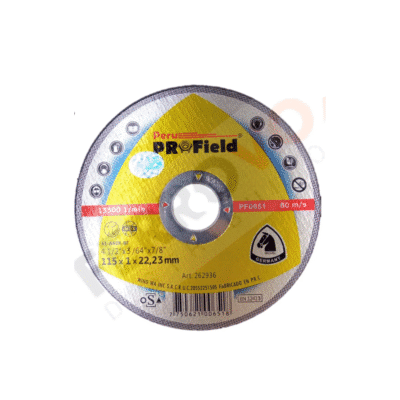 DISCO CORTE METAL 115X1.0X22.23M  4 1/2 PROFIELD