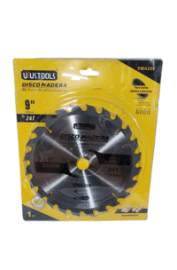 DISCO DE MADERA 9" X 24T UYUSTOOLS