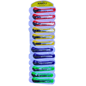 cuter colores mate 18mm en tira xingli 12 unidades