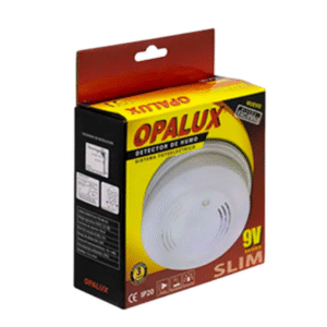 detector de humo 9 vdc opalux