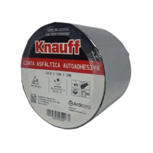 cinta asfaltica autoadhesiva 10cmx10mx1mm knauff