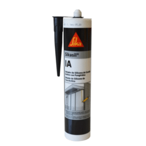 silicona ia en tubo negro x 280ml sikasil