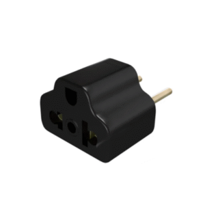 adaptador espiga redonda negro epem