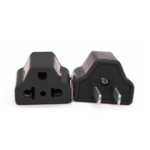 adaptador simple negro ultra