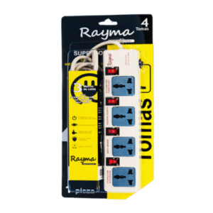 supresor professional c/4 tomas 3mts rayma