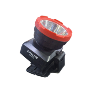 linterna frontal recargable c/rosca 2w rojo opalux