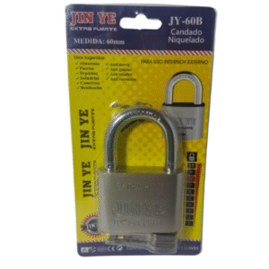 candado 60b niquelado jinye