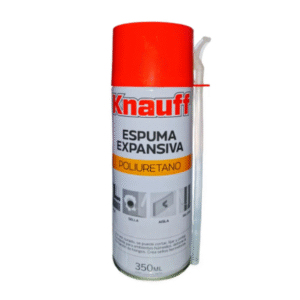 espuma de poliuretano 350ml (expansiva) knauff