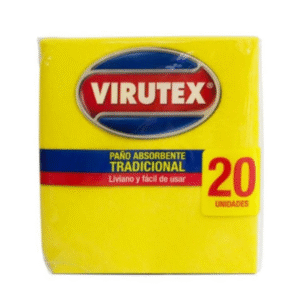 paÑo amarillo paquete de 20 und virutex