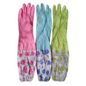 guantes afranelado para lavar de colores unidad