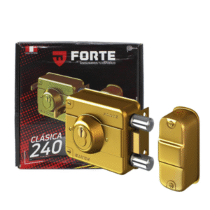 cerradura dorada forte clasica c 240 forte
