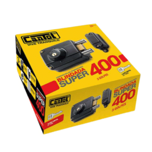 cerradura brindada 3 golpes super 400 cantol