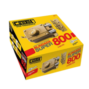 cerradura brindada super 800 3 golpes cantol