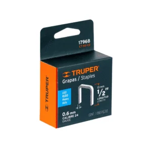 grapa para engrapadora 1/2" truper