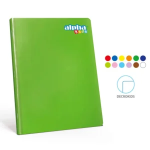 cuaderno alpha kids