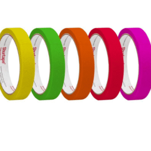 “La Confianza de Nuestros Clientes Nos Respalda” cinta maskingtape de colores 3/4" x 15yds