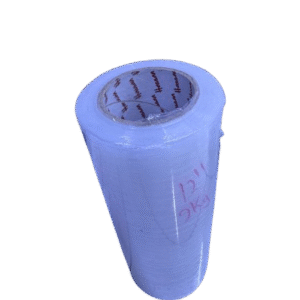 “La Confianza de Nuestros Clientes Nos Respalda” stretch film 12" transp. 2kg