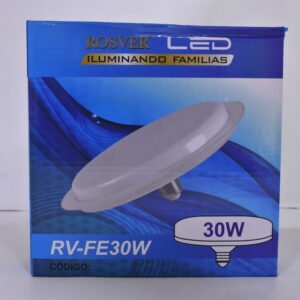 foco ufo 30w borde transparente (elipse) "rosver"