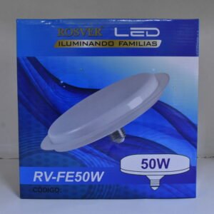 foco ufo 50w borde transparente (elipse) "rosver"