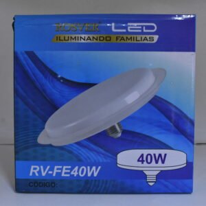 foco ufo 80w borde transparente (elipse) "rosver"