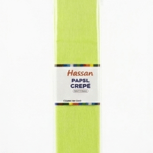 “La Confianza de Nuestros Clientes Nos Respalda” papel crepe 50x150cm hassan "azul"