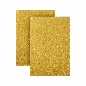 microporoso a4 escarchado color "dorado"