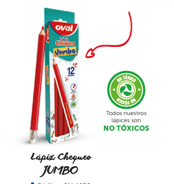 lapiz chequeo jumbo ( 10 grs )