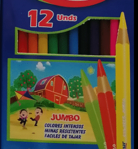 colores jumbo "braymar" x 12 und