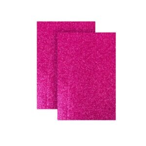 microporoso a4 escarchado color «fucsia»